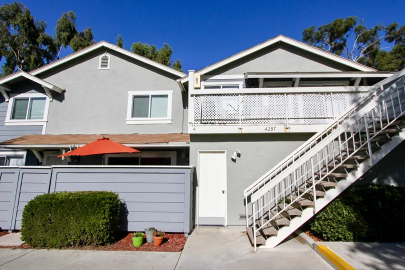 A quaint home located in a cozy neighborhood in Oceanside California