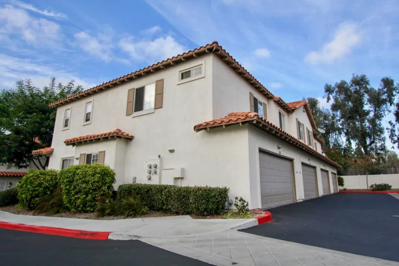 Rancho Rose in Oceanside, California, Corner View of the Lovely Apartments