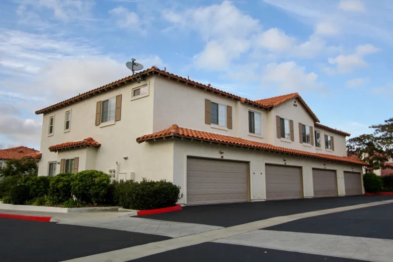 Rancho Rose in Oceanside, California, Corner of the Street