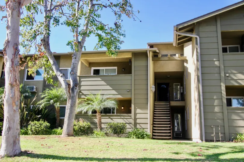 Great curb appeal at River Trail in Oceanside, California.