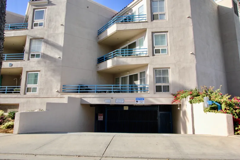 A large underground parking structure under San Miguel IV in Oceanside CA