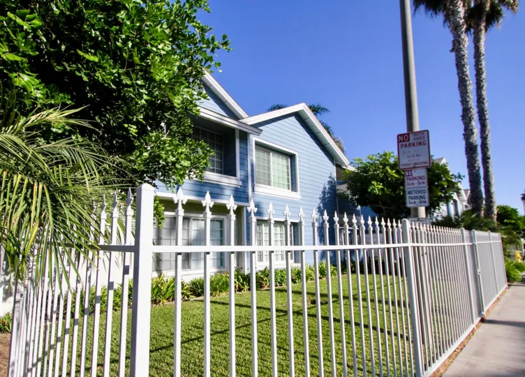 A wonderful tropical-gated home located in Oceanside, California