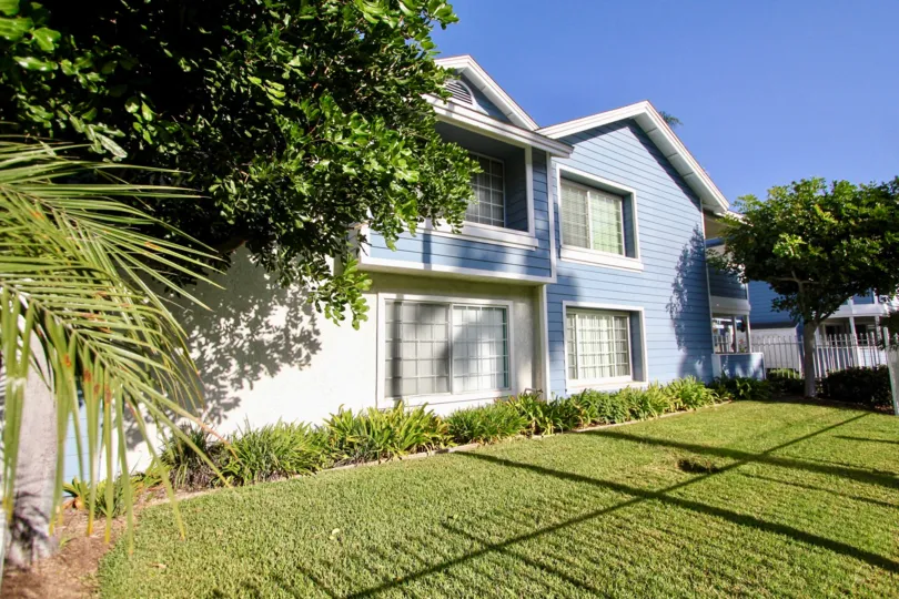 Blue skies shine over this quaint home in a beautiful Oceanside neighborhood