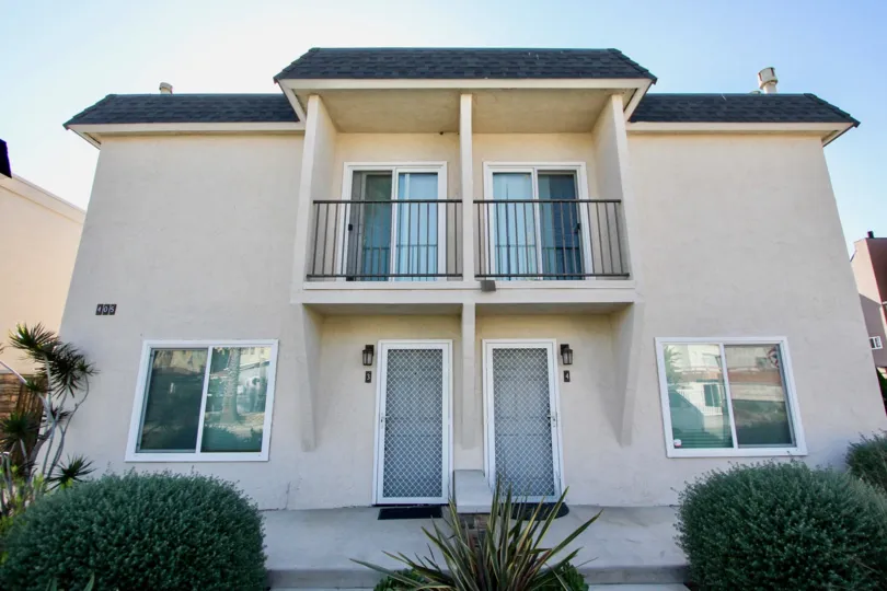 Duplex style units at the Six Palms community in Oceanside, CA