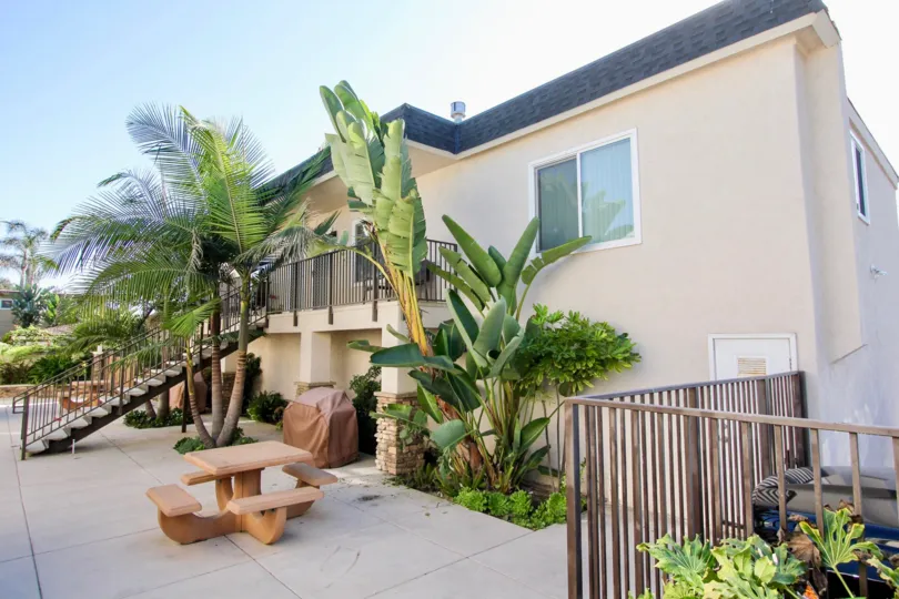 Sitting area in Six Palms community in Oceanside, California