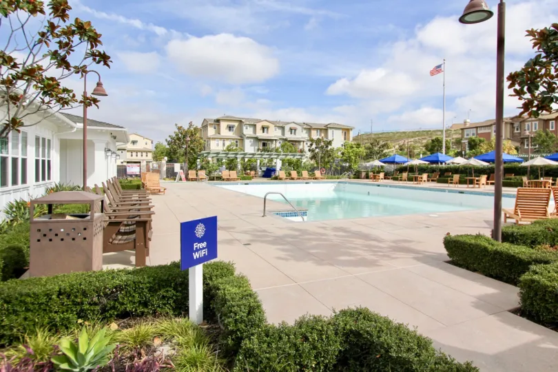 A large swimming pool for everyone to enjoy at St Cloud at Ocean Ranch.