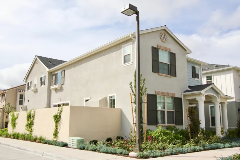A lovely home sits by the sea in beautiful Oceanside California