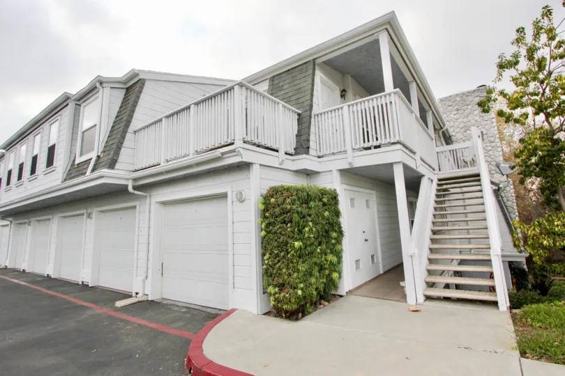 On a cloudy day this beautiful building in Villa San Luis Rey shines in place of the sun