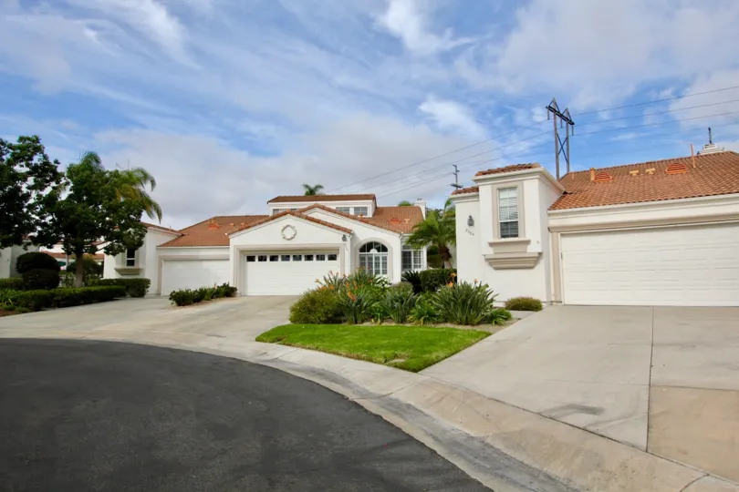 Two homes in Villa Trieste in Oceanside, California