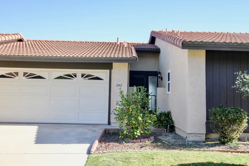 Street view of Vista Montana residence in Oceanside, California