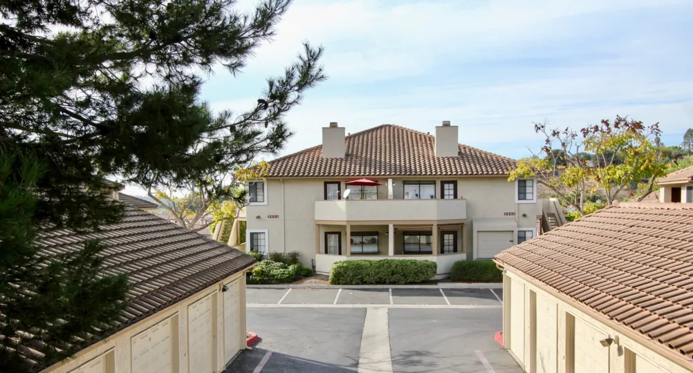 Plenty of available parking in addition to private garages at Vista Way Village.