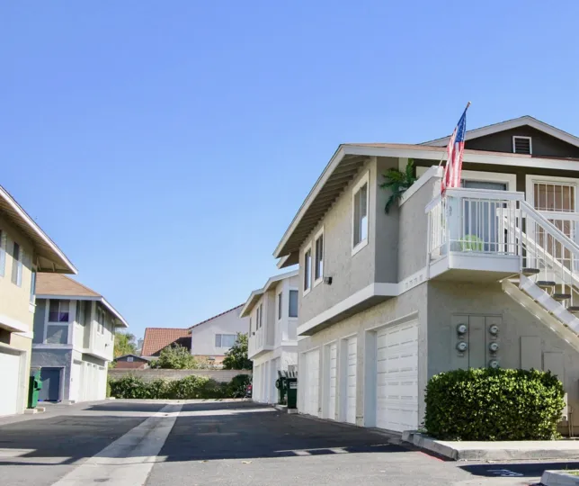 Whelan Ranch in Oceanside, California, Road with Buildings