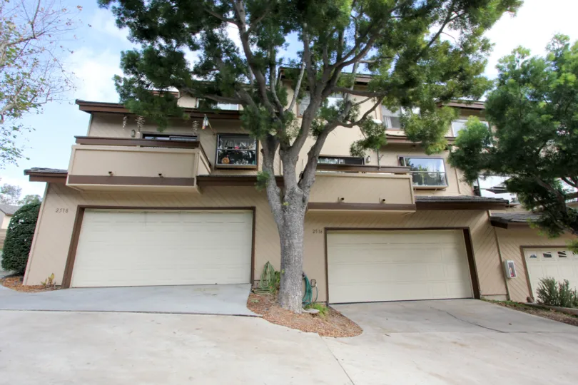 front view for the building with trees and plants in Woodlands Ivy