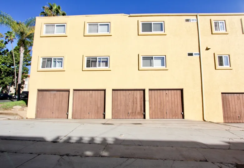 A sunny day with trees outside with spacious area outside the house in 1915 Emerald area of Pacific Beach