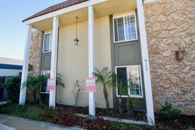 Well built house with small trees outside in 911 Missouri of pacific Beach