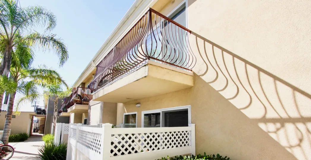 Side Veranda view of Crown Point Jewell. Pacific Beach, CA