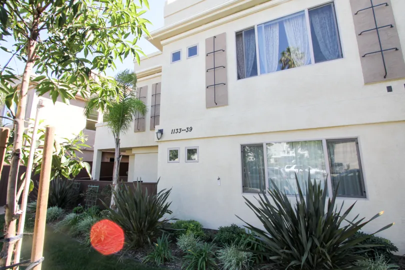 Sunshine views everyday at the Felspar Townhouse in Pacific Beach, California.