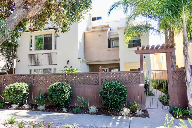 Townhomes in the Hornblend Townhomes community located in Pacific Beach, California
