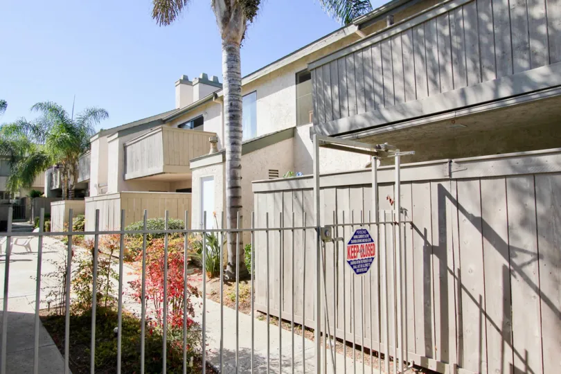 Secure living at La Portola in Pacific Beach, California.