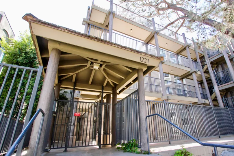 Secure living at Mission Bay Parker Place in Pacific Beach, California.