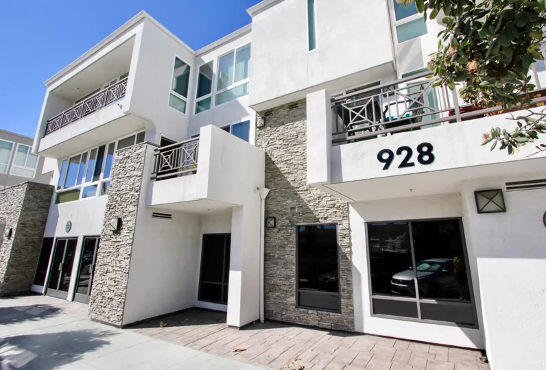 Sleek, modern apartment in the Pacific Beach Sands community of Pacific Beach, California.