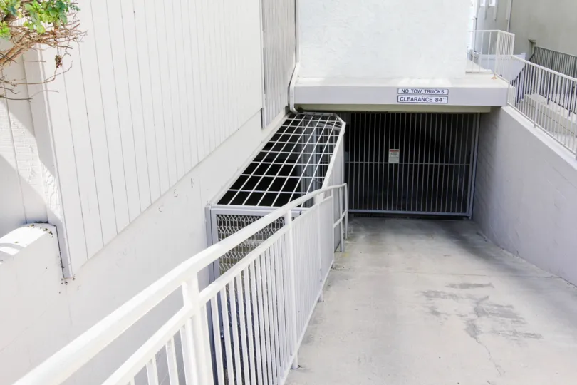 Riviera Sands Gated Parking Garage Pacific Beach California