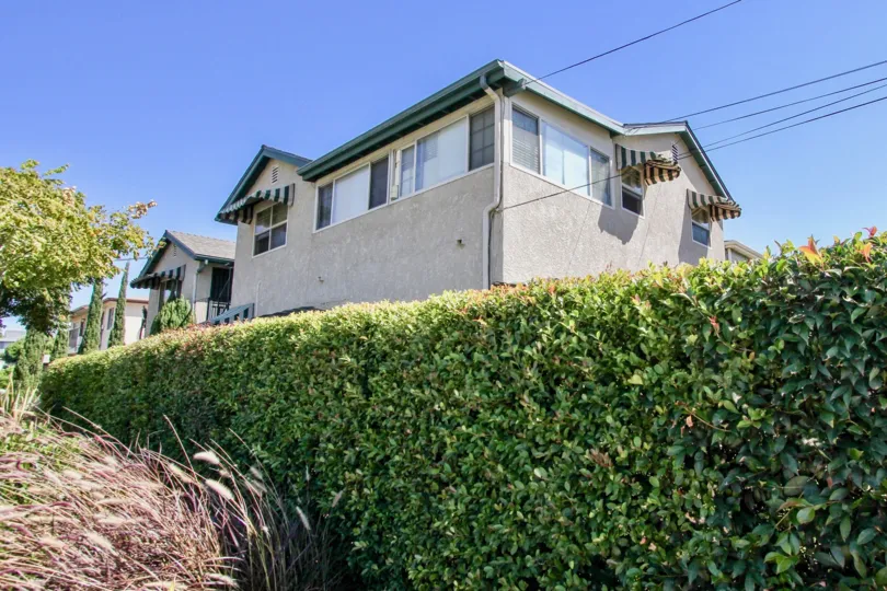 Exterior view of top unit at Oliphant Condos in Point Loma, CA