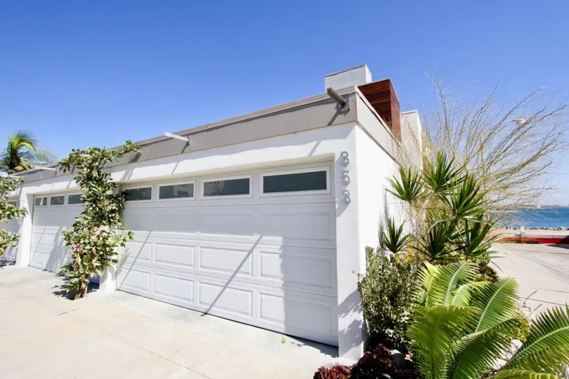A close up of an oceanview garage at Vista Del Bahia