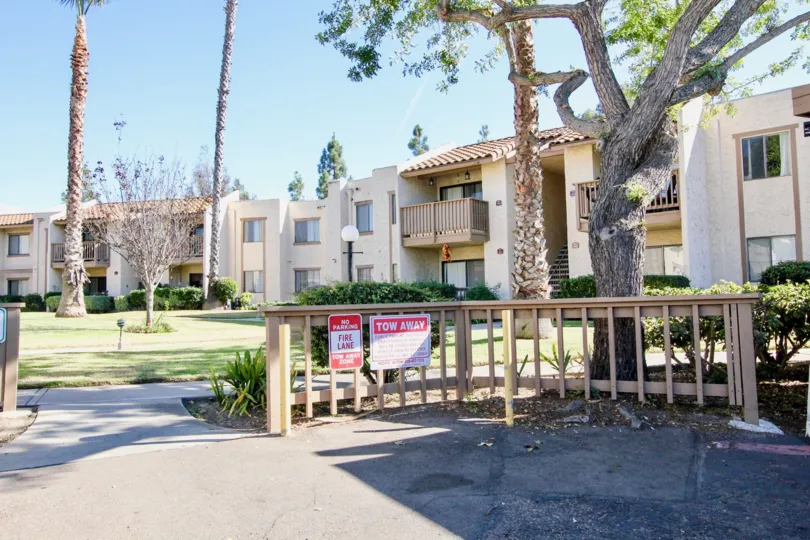 Two story housing units at Bernardo Terrace in Rancho Bernardo California