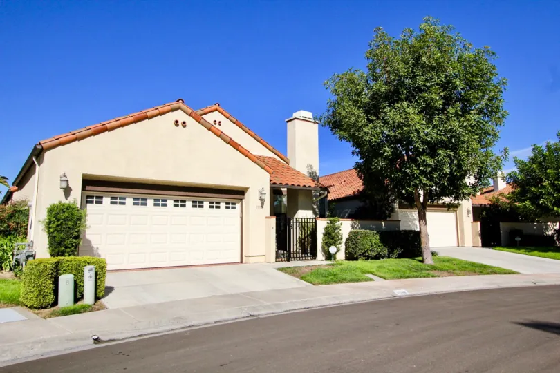 Single story suburban house with a two car garage on Eastview