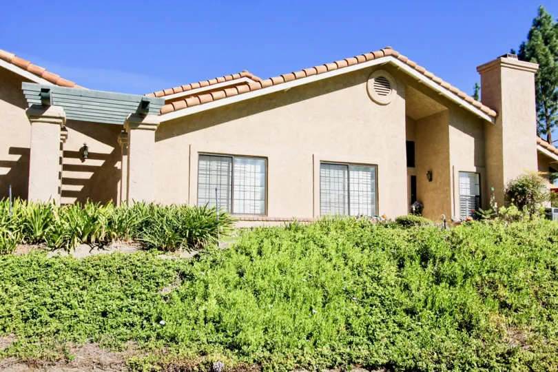 A beautiful sunny day at a home in Rancho Bernardo.