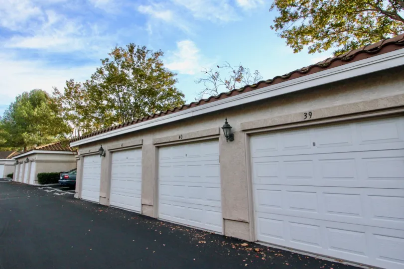 A parking area in the Palo Alto and its surrounding bringing the autumn taste.