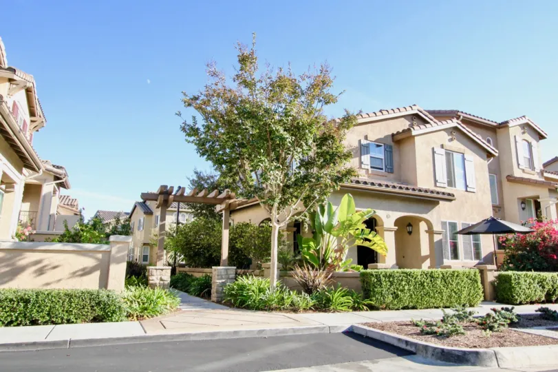 A sunny day and beautiful home in the Ravenna neighborhood of Rancho Bernardo, CA
