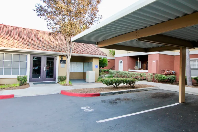 Lovely parking lot in Sabre Terrace, Rancho Bernardo CA
