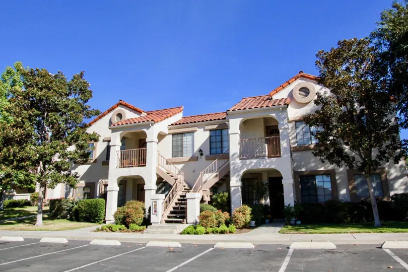 Seven parking spaces at Stony Brook in Rancho Bernardo CA