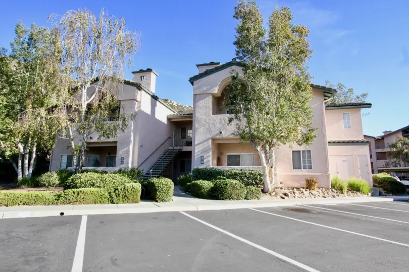 Parking out near residential units inside The Summit in Rancho Bernardo California