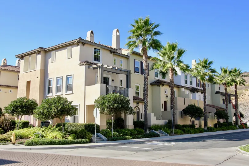 Across the street from Calico Bluffs on this clear skies day