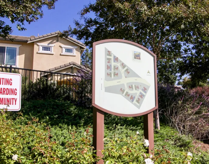 Carriage Walk ,: San Marcos, , California, blue sky, trees