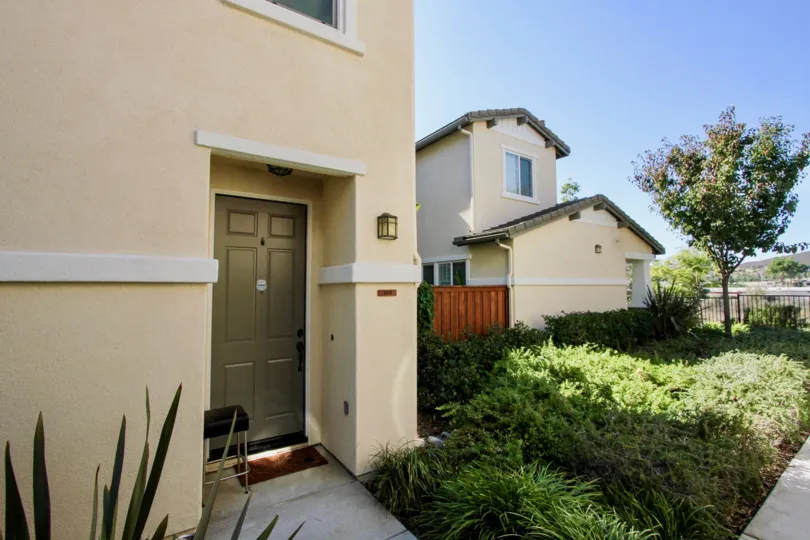 The great outdoors in Carriage Walk, located in San Marcos, California.