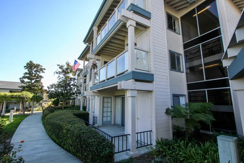 Beautiful decks and patios give you space to relax and unwind at Chateau.