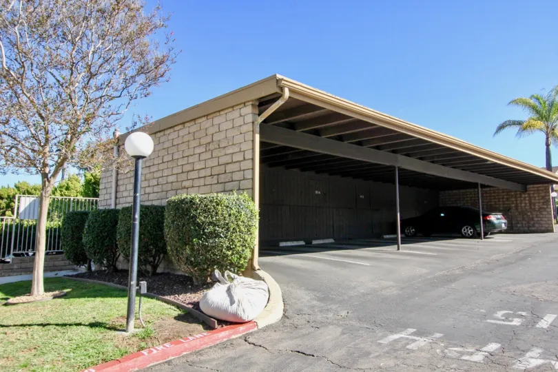Covered parking for your convenience at Fairway Knolls.
