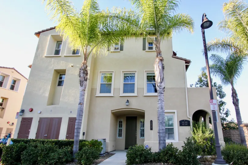 A Three floor home in Larkspur Creek apartments in San marcos, Ca