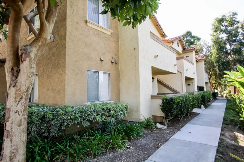 A SHINY DAY IN THE Mission Park WITH BEAUTIFUL house and garden
