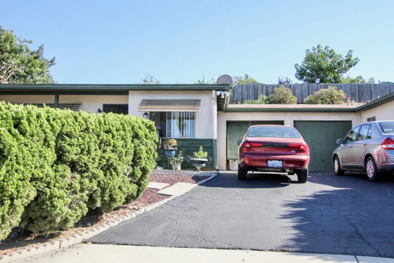 A Bright sunny day with ample of car parking and garden in San Marcos Manor of San Marcos