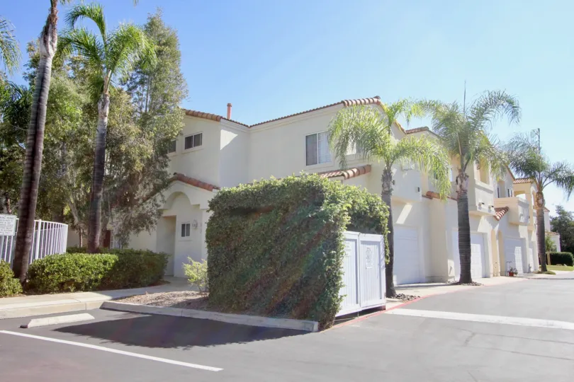 A luxurious condominium building located inside Villa Aspara in San Marcos California
