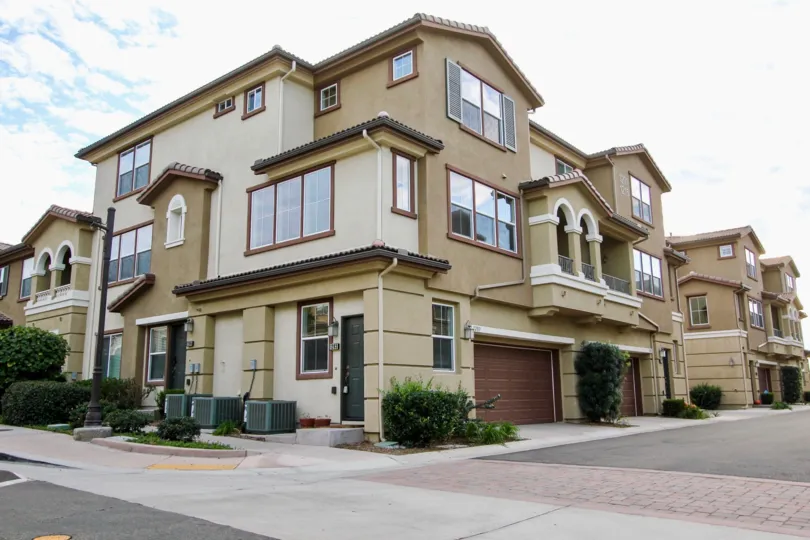 Large luxury condominiums in Northstar community located in Santee, California