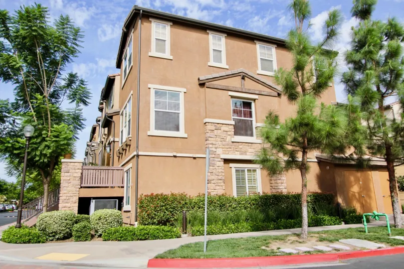 Apartment building at the community Rio Terrace in the city Santee, California