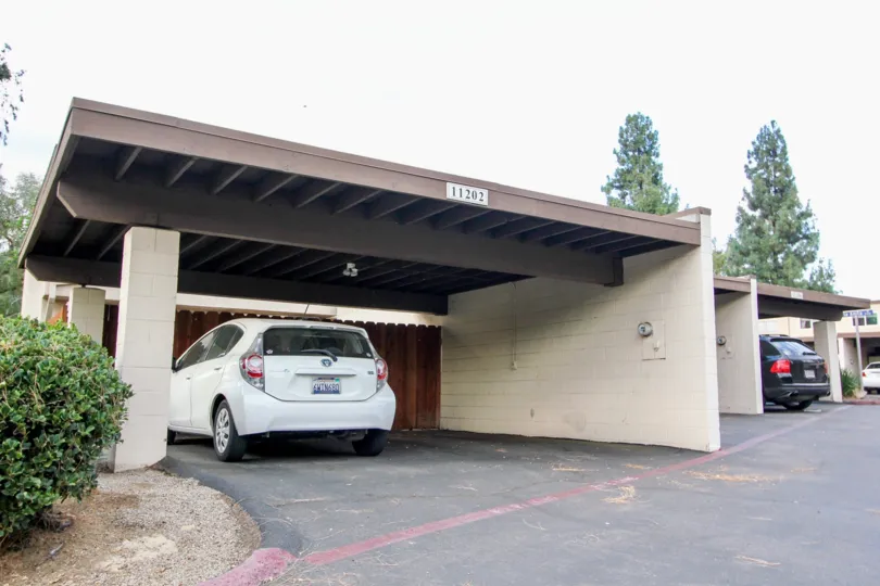 Covered Car parking at Rio Terrace Santee, California