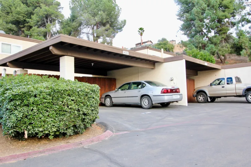 Two garages in a home located in Rio Terrace in Santee CA.