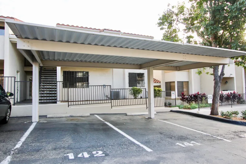Towne Villas  , Santee  ,California,white building,tree